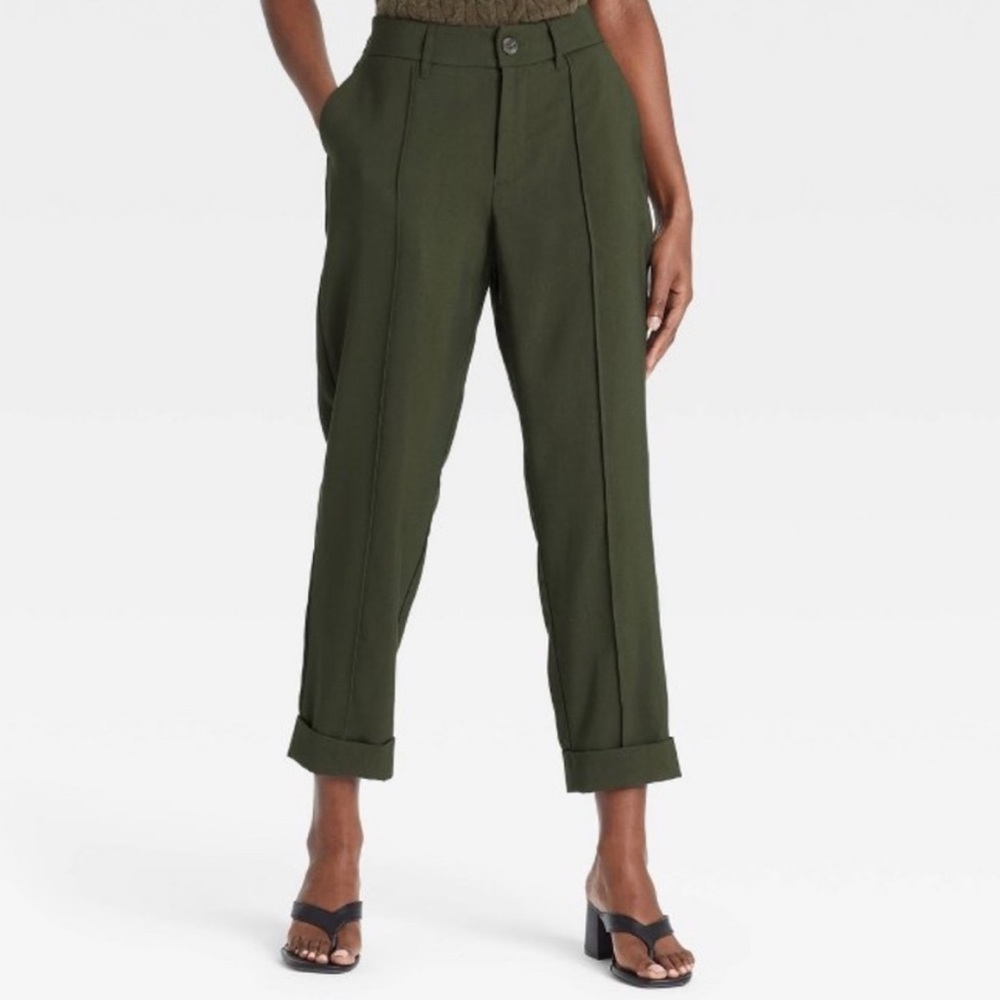 NWT olive green pants